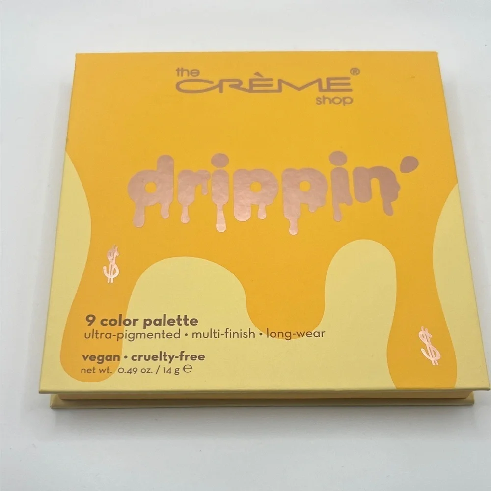 The Crème Shop Drippin' Eyeshadow Palette - 9 Color Set